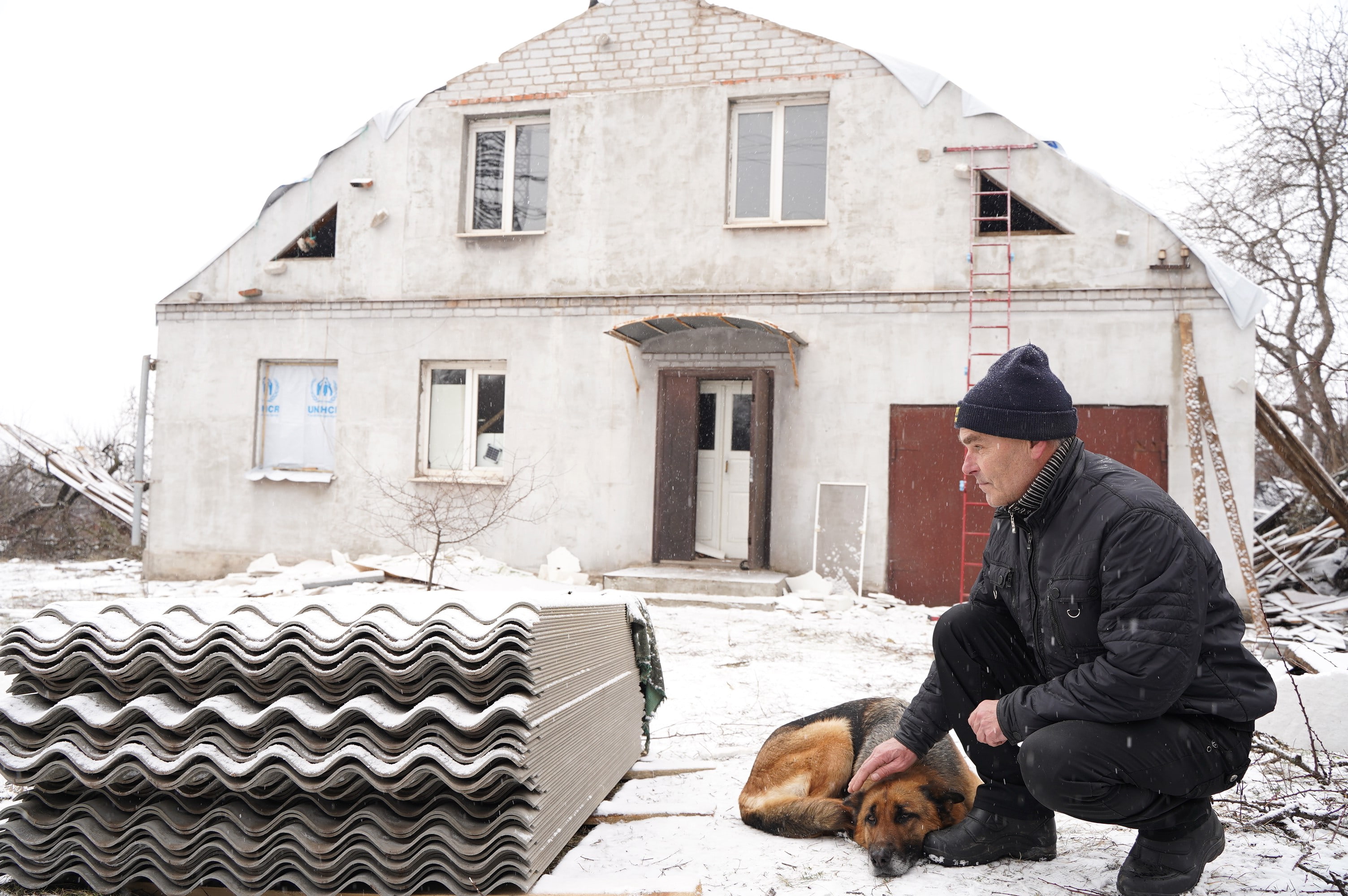 Ukraine. High Commissioner Visits War Affected Families In Kryvyi Rih
