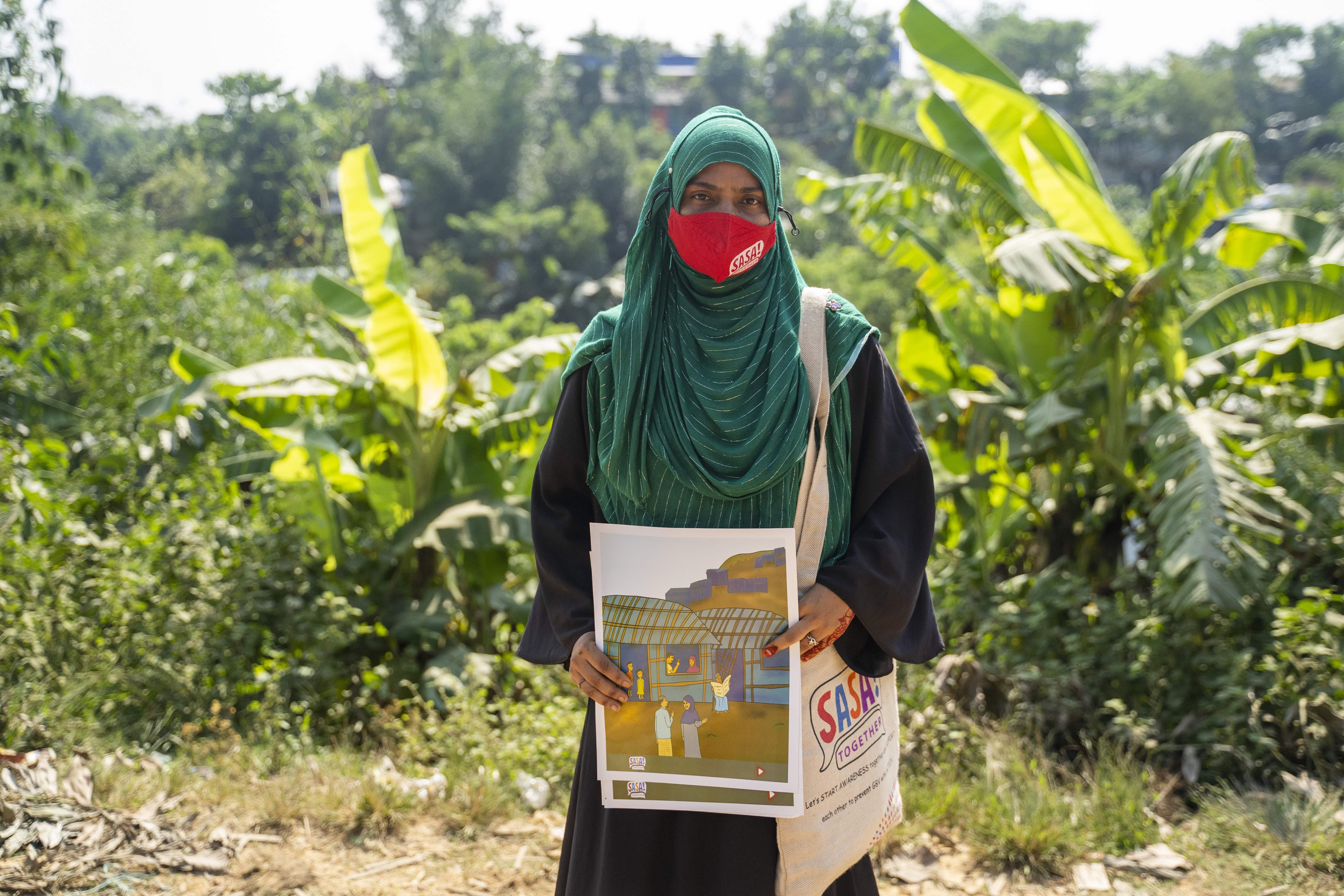 Bangladesh_Rohingya Refugee Volunteers Combat Gender Based Violence In Kutupalong