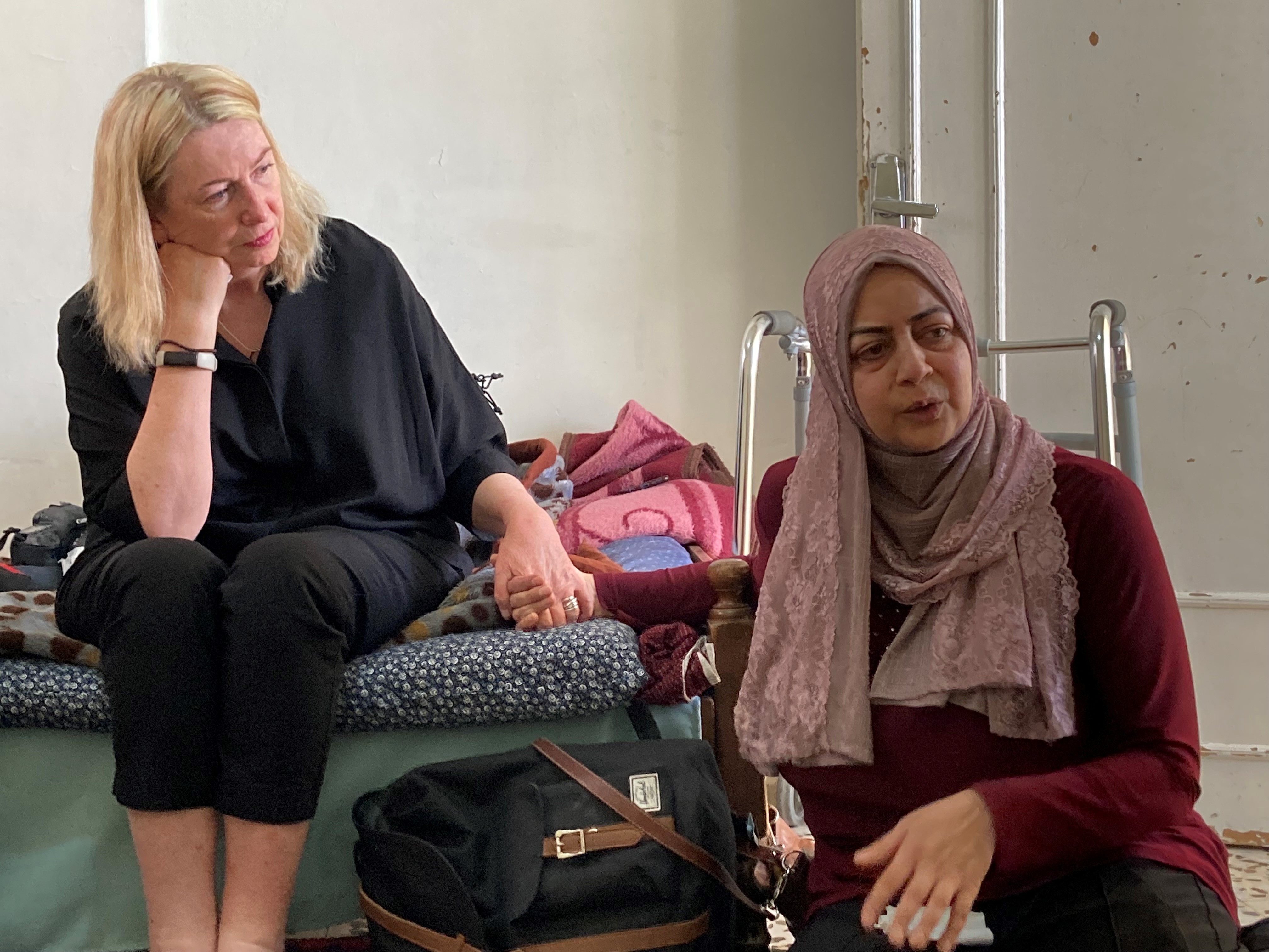 Jordan_Malak with Kate Dundas during Jordan mission trip
