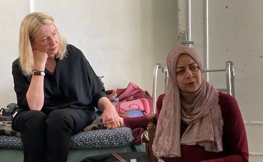 Jordan_Malak with Kate Dundas during Jordan mission trip