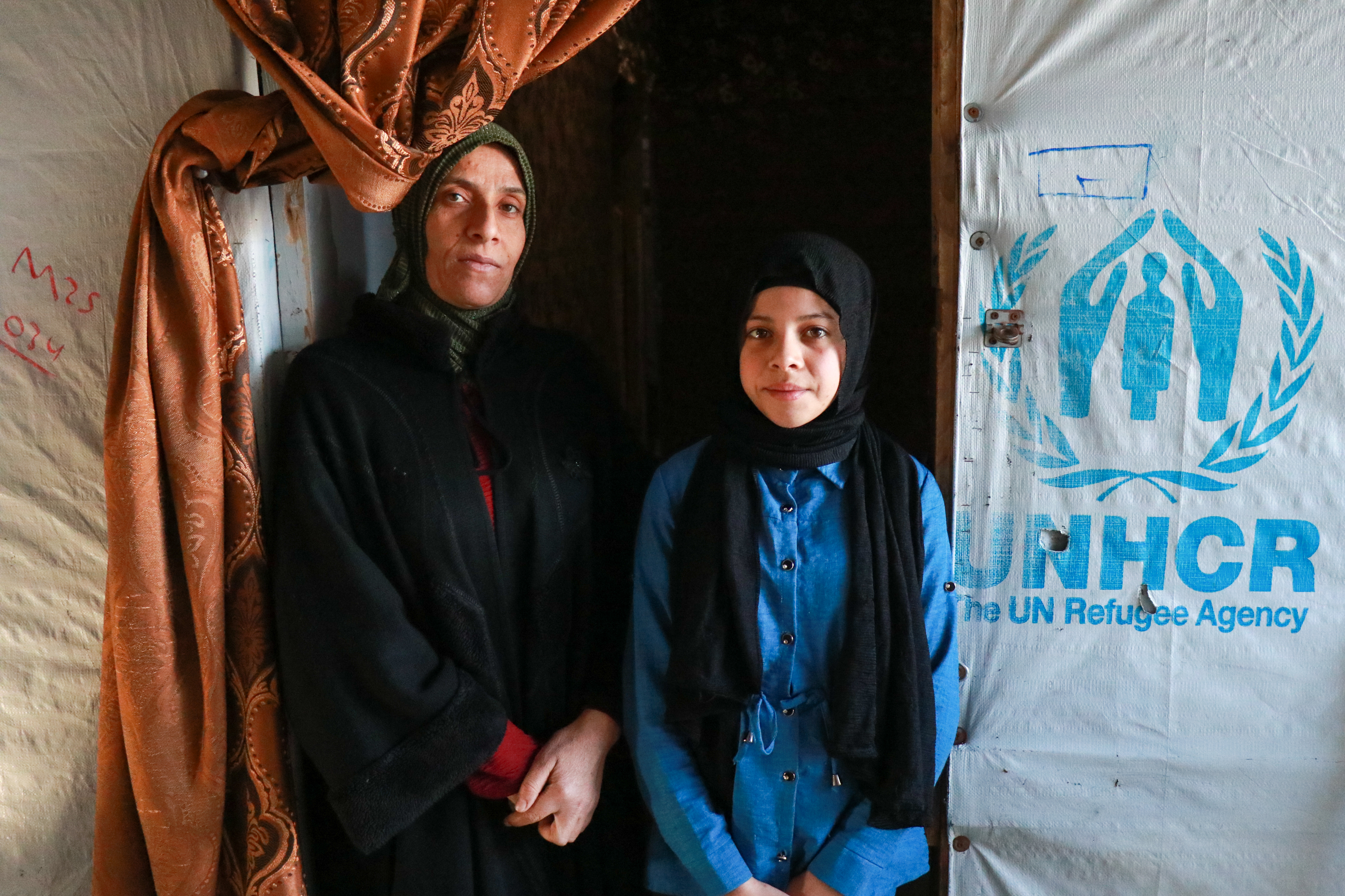 Lebanon. Kawther a Syrian refugee mother talks about her challenges in winter and Ramadan