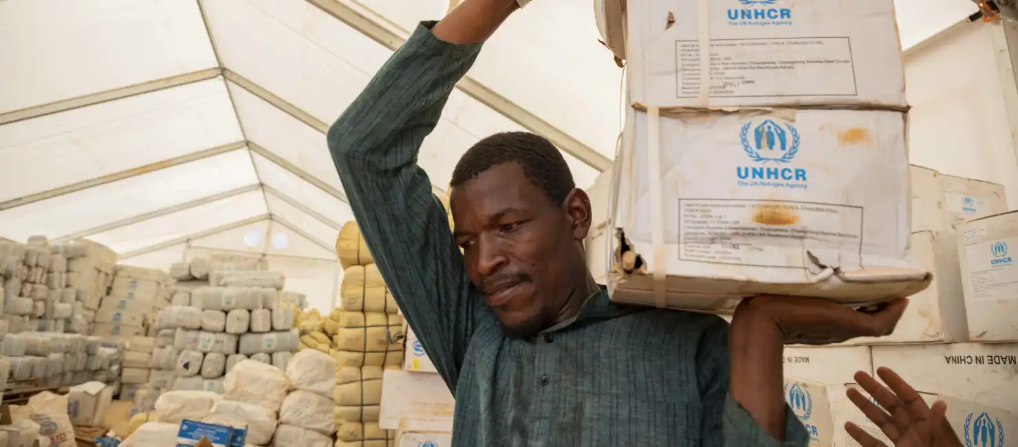 Ethiopia. Refugees Receive Core Relief Items Min