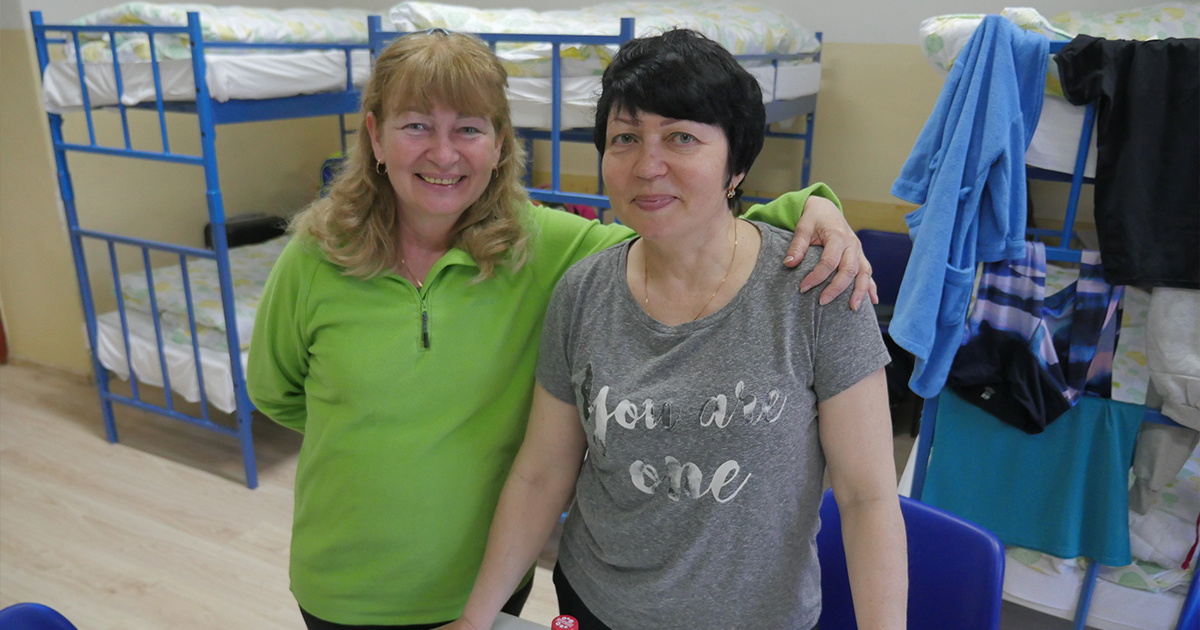Facebook Cloud Of Uncertainty Starts To Lift For Ukrainian Sisters Fleeing War